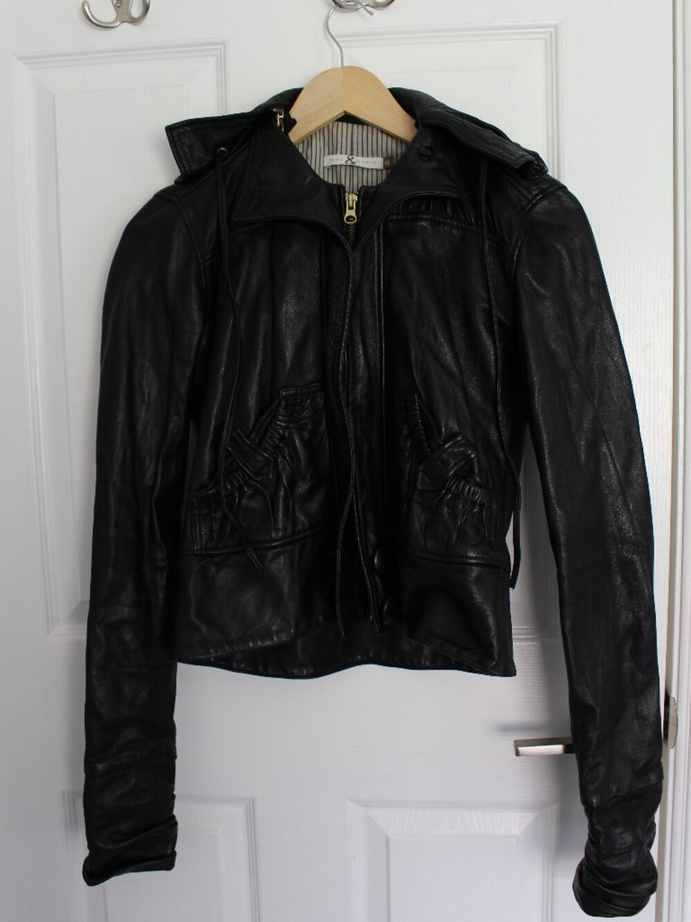 Mike & Chris Genuine Leather Jacket Women's Size XS